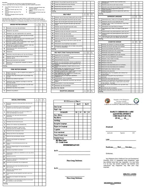 eccd card|DepEd Learning Portal.